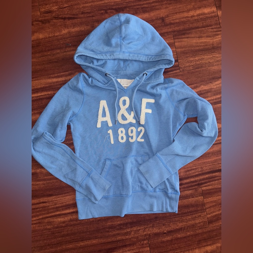 Y2K Abercrombie & Fitch Blue Sweatshirt